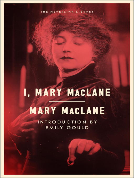 Title details for I, Mary MacLane by Mary MacLane - Wait list